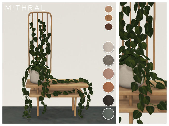 MIthral * Draped Philodendron Table Fat Pack