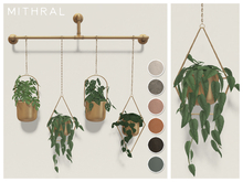 Mithral * Geo Pipe Hanger (Gold)