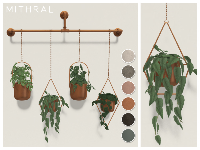 Mithral * Geo Pipe Hanger (Copper)