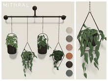 Mithral * Geo Pipe Hanger (Black