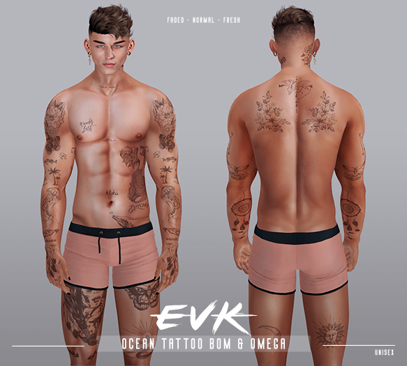 [ E V K ] Ocean Tattoo