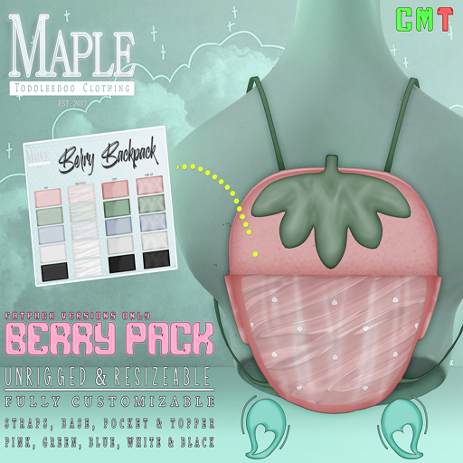 {m} berry backpack fatpack version