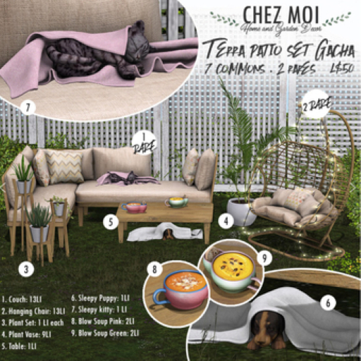 CHEZ MOI * Terra Couch RARE
