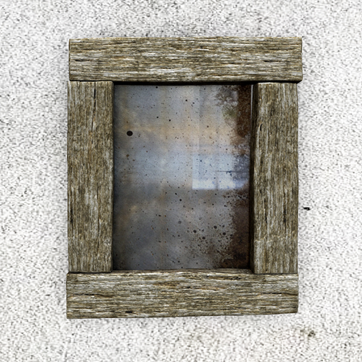 CONCEPT} 19. CASA PARADISO. Square mirror A