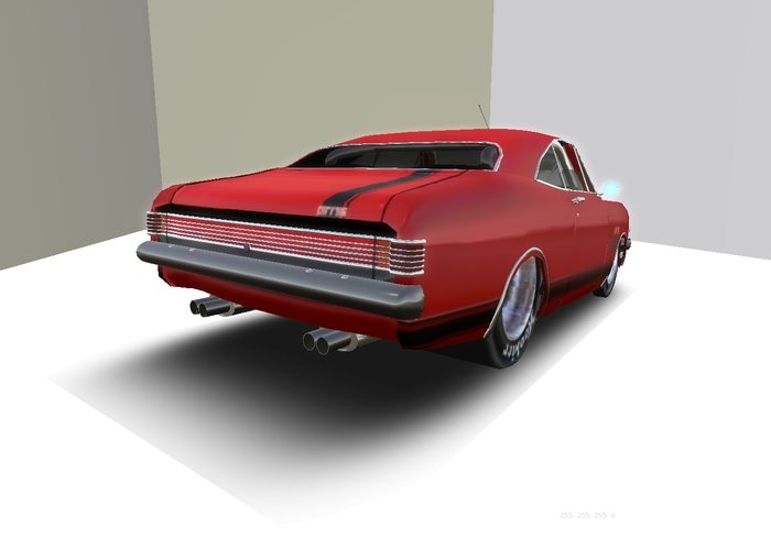 Australian Muscle Car Red