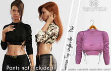 Larissa Female Top Pink Color - Maitreya Lara, Lara Petite, Belleza Freya, Legacy - FashionNatic