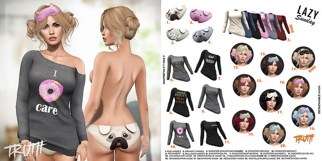 5. TRUTH Sweater Color Pack RARE-MAITREYA