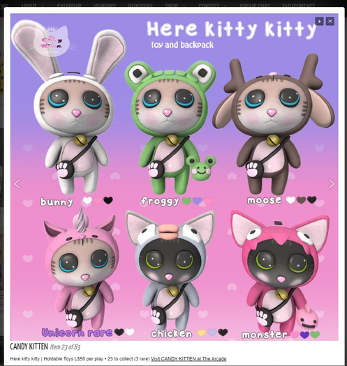 *CK* Here kitty kitty froggy lilac