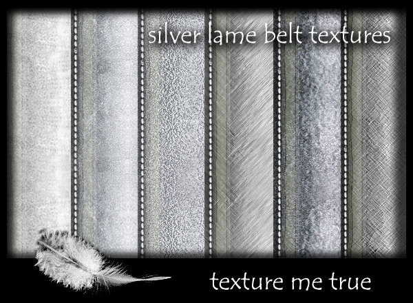 silver lame belt texture pack