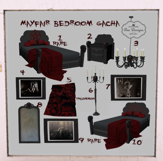 Bee Designs Mayfair Bedroom gacha 5