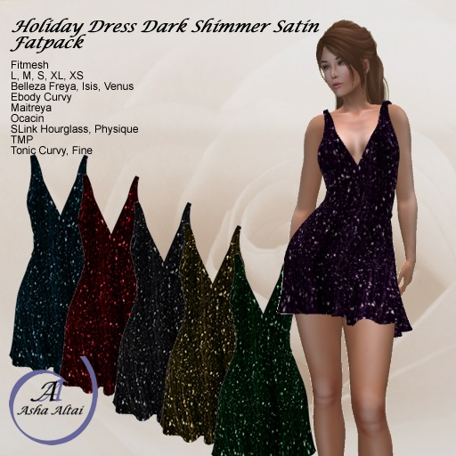 AA - Holiday Dress Dark Shimmer FatPac