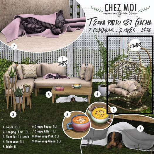CHEZ MOI * Plant Vase Set