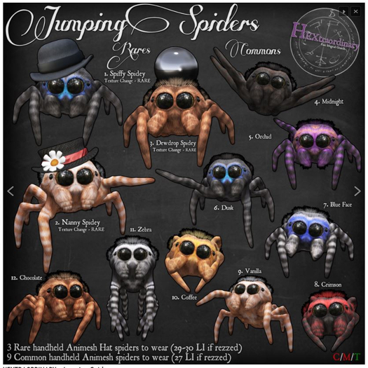 3. *HEXtraordinary* Raindrop Spidey - RARE