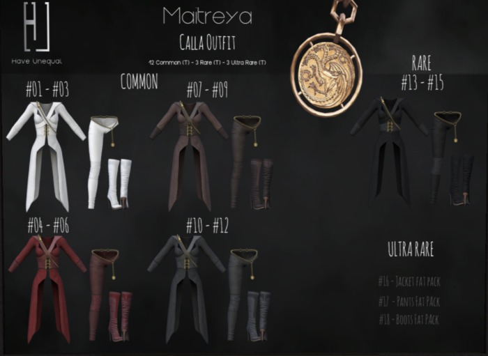 [HU] #10 Calla Jacket_Grey_Maitreya_COMMON
