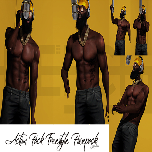 M E R C H- ACTION PACK FREESTYLE POSEPACK (BENTO) ADD ME!