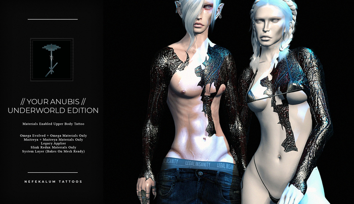 Nefekalum Tattoos - Your Anubis (Underworld) // Add