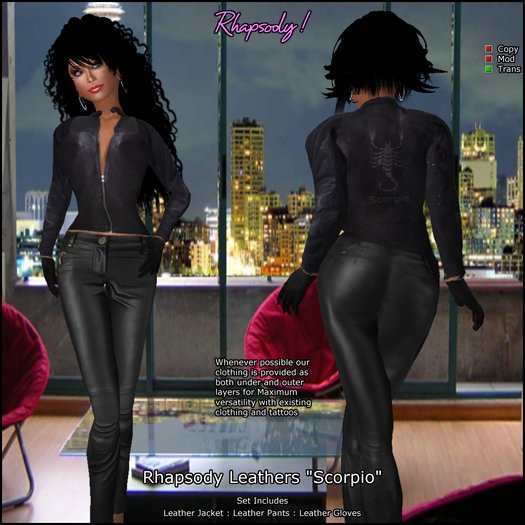 Rhapsody Leathers "Scorpio"