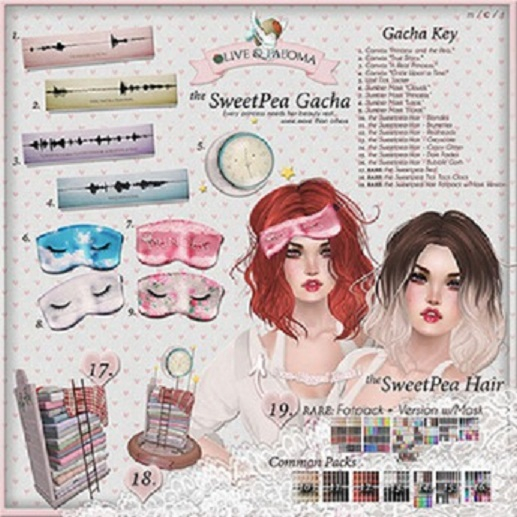 .Olive. & Paloma the Sweetpea Canvas "Once Upon a Time."