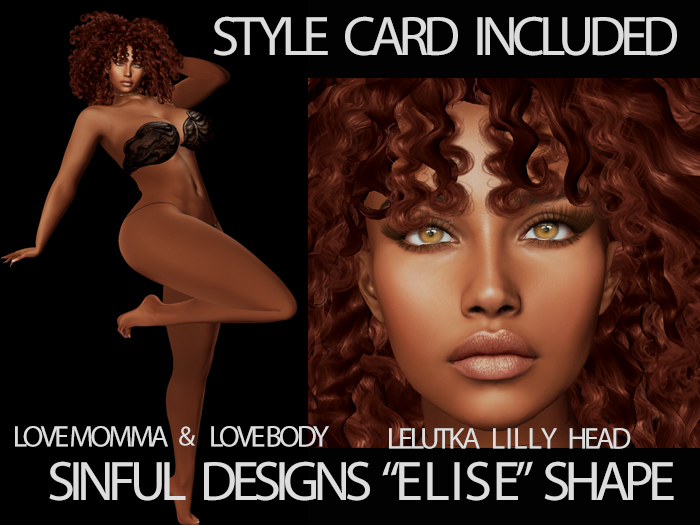 <Elise Shape Sinful Designs>