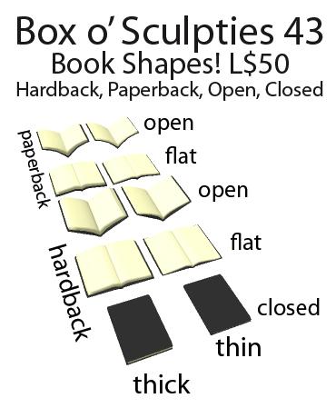 Box o' Sculpties 43 - Books