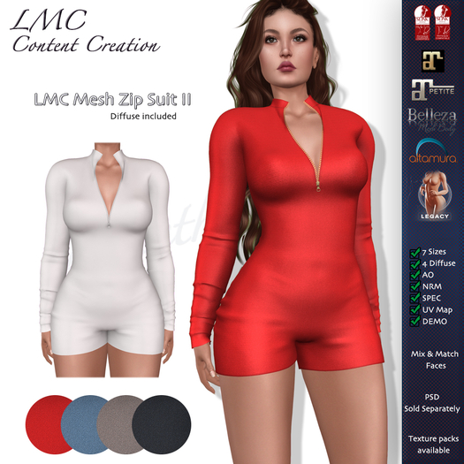 DEMO - LMC Mesh - Zip Suit II -