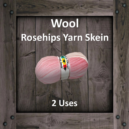 DFS Wool - Rosehips Yarn Skein (Texture)