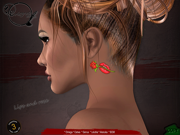 [enigma Ink] Lips and rose