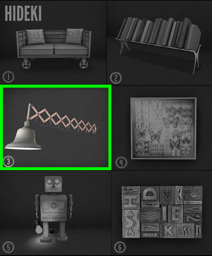 Hideki - 3 Wall Lamp