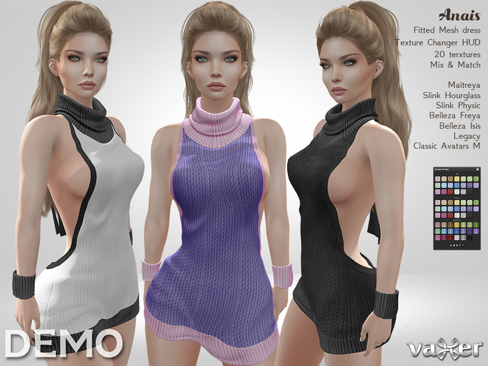 Vaxer :: Anais Dress Demo