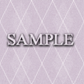 Zoy Texture [ DIAMOND KNIT 10 ] Seamless - Lavender