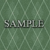 Zoy Texture [ DIAMOND KNIT 10 ] Seamless - Moss Green