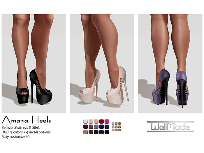 [WellMade] Amara Heels 