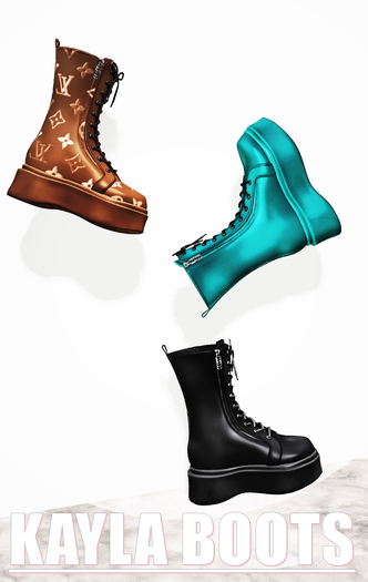 [ZIA]-Kayla Boots WHITE