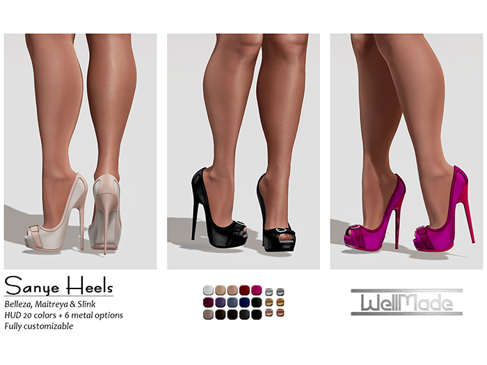 [WellMade] Sanye Heels 