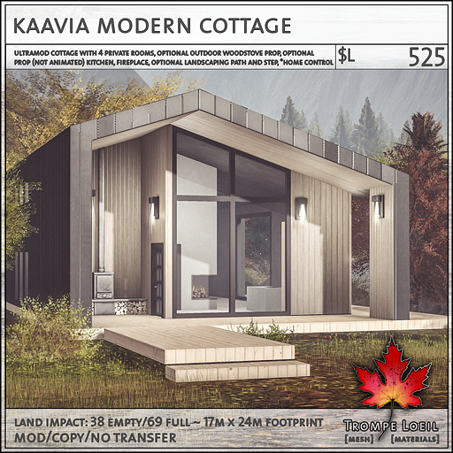 Trompe Loeil - Kaavia Modern Cottage [mesh]