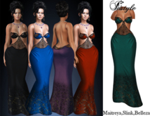 InStyl-InStyl-Evening dress *Emma*GREEN/Maitreya,Slink,Belleza/-Sale up to March 08