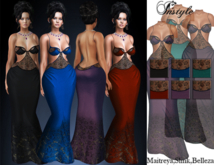 InStyl-Evening dress *Emma*Fatpac-HUD /Maitreya,Slink,Belleza/