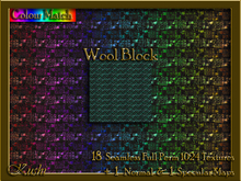Wool Block Seamless Texture Set