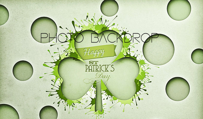 [AE] Photo Backdrop - Modern St Patrick