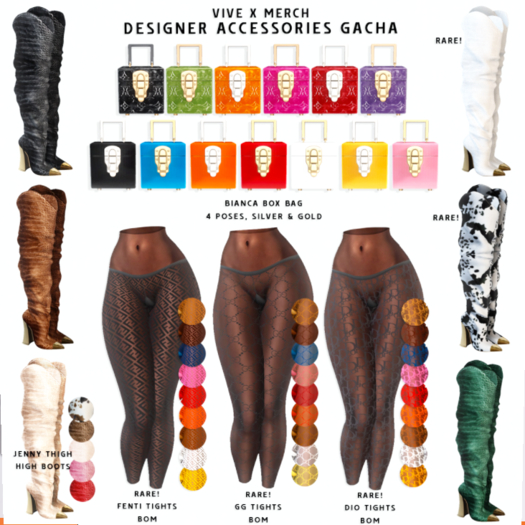 .: Vive x Merch :. Bianca Box Bag - Print Tang