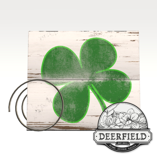 220ML - St. Patrick's Day Decor - Clover Frame - COMMON