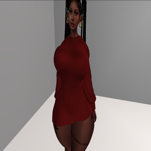 Motherly Sweater Org Red