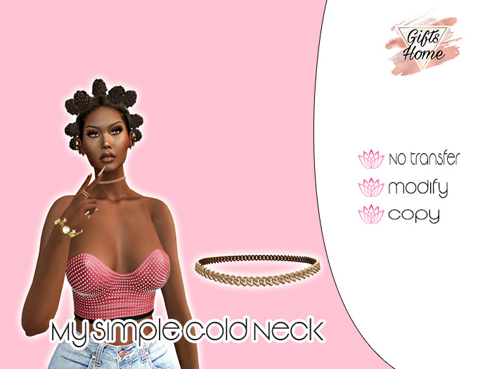 [GIFTS HOME] My Simple Gold Neck