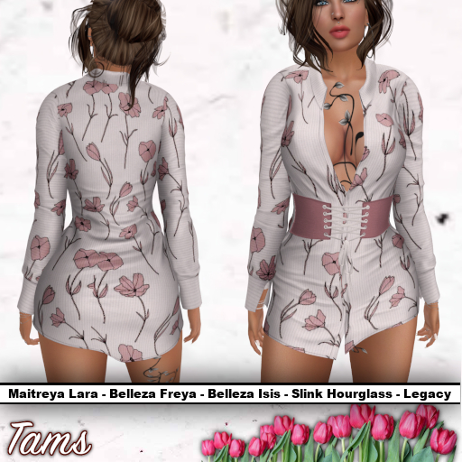 Front Belt Dress - Bebe