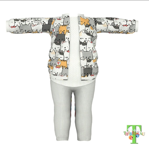 BTC -Colour Sweats - DemCats v2