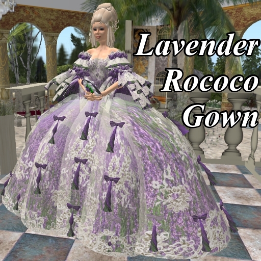 HoA Lavender Rococo Gown