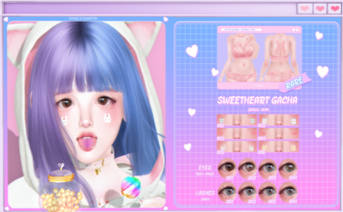 {Nyaru} - Sweetheart Gacha RARE