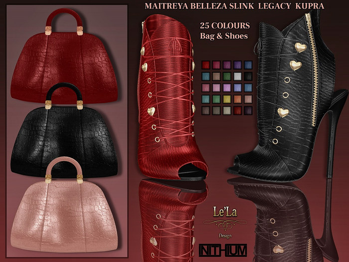 {Le'La} Malicia Shoes & Bag Set