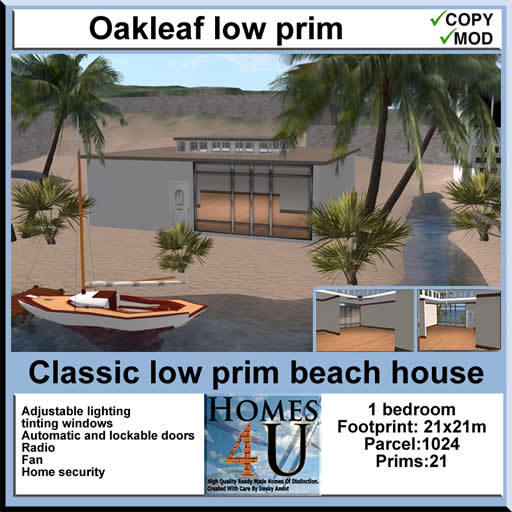Oakleaf low prim beach house - starters home