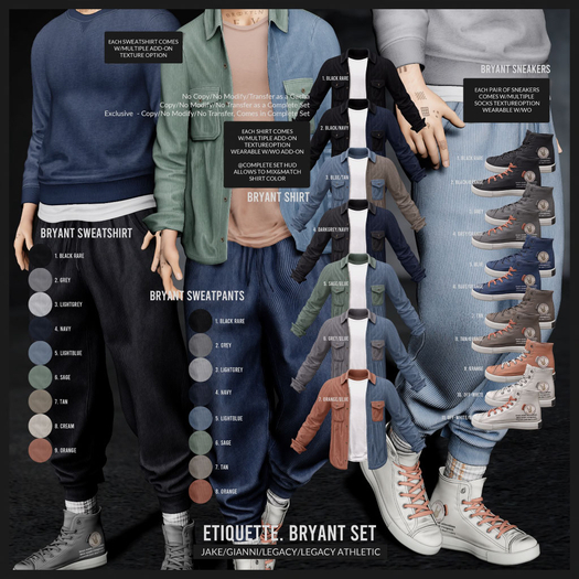 .etiquette. Bryant Sweatshirt Tan